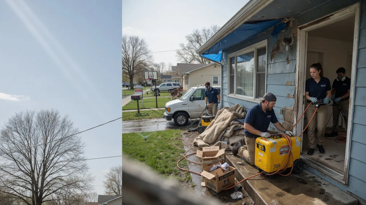 Basement Flood Cleanup in Dearing, KS near me